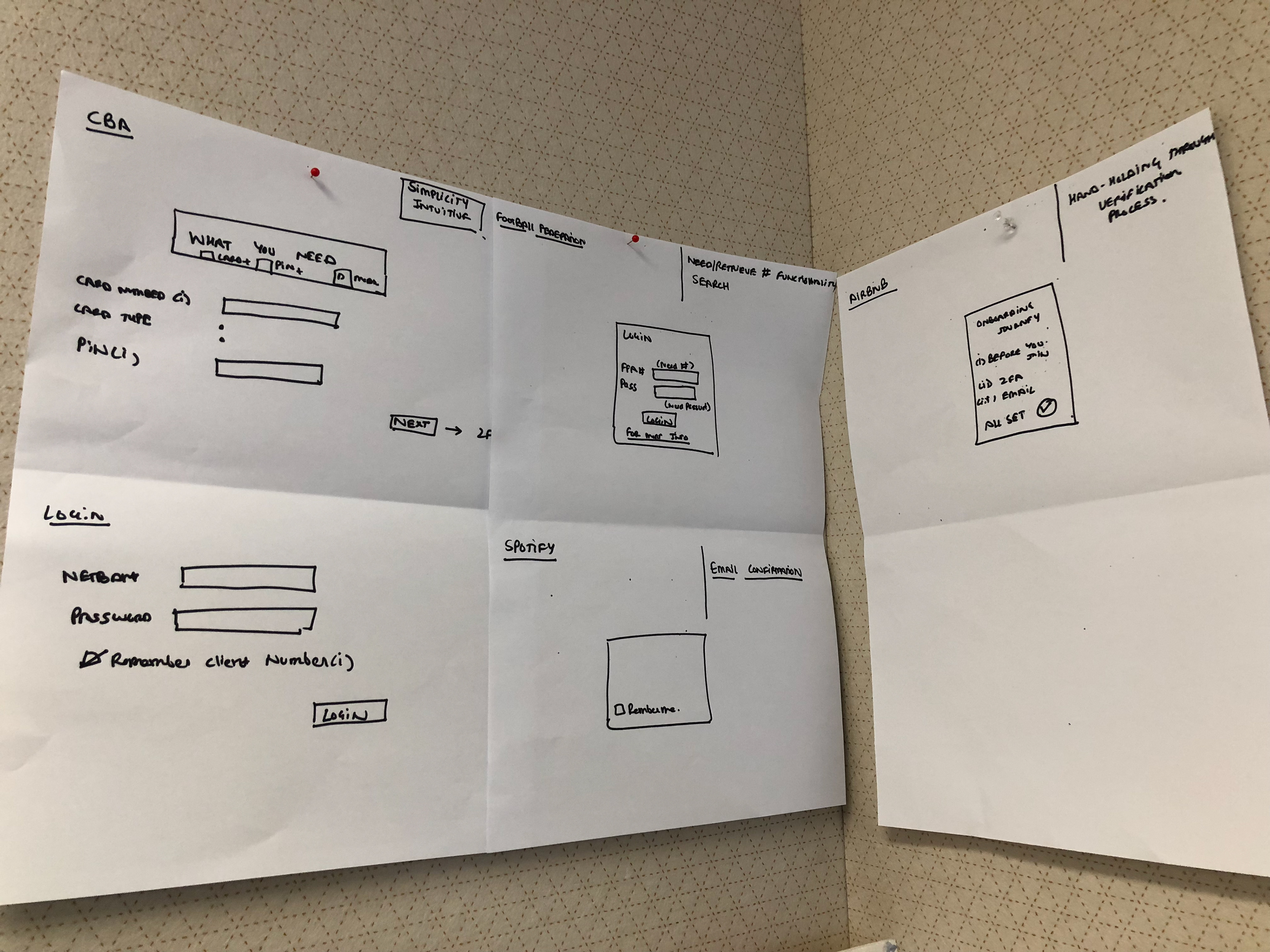 Registration flow sketch 3