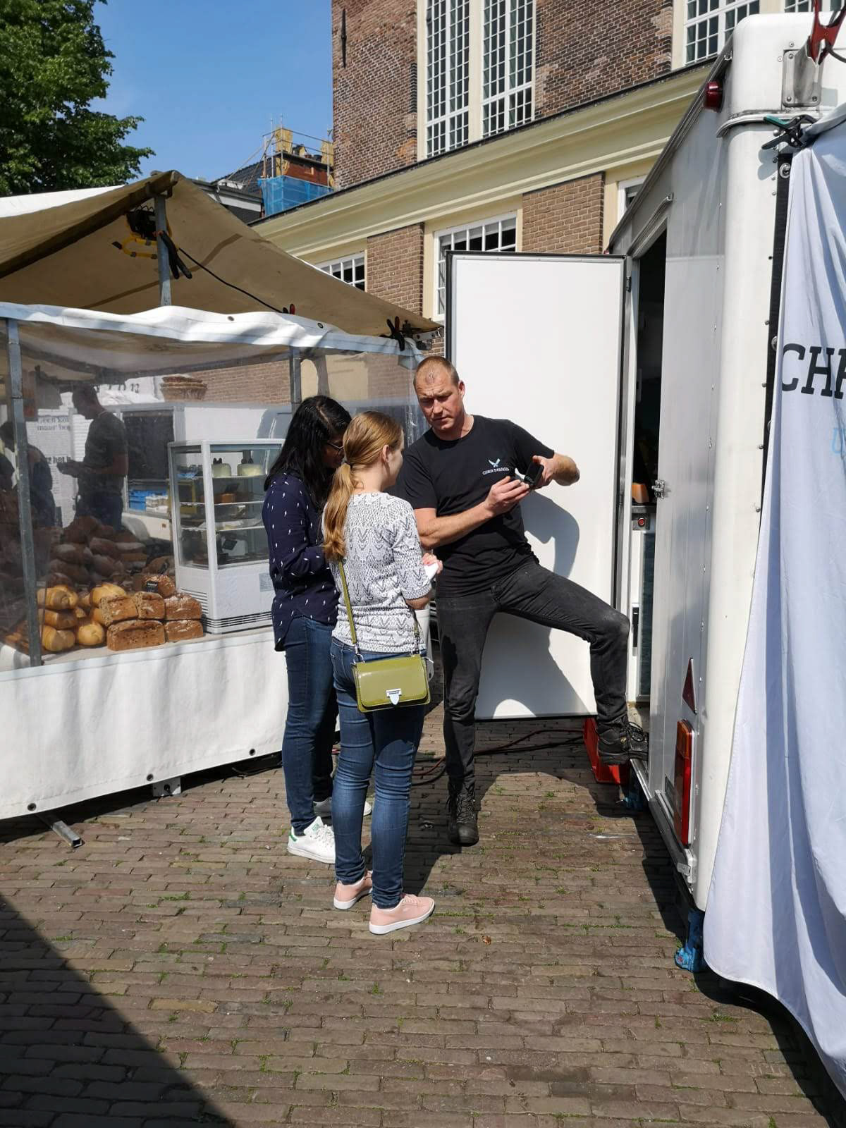 Farmers market customer interview