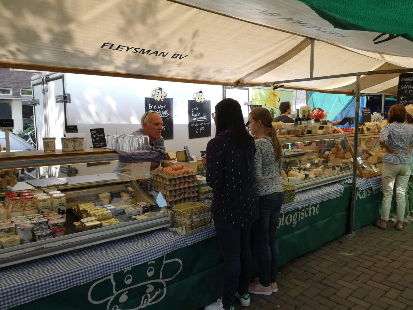 Market stall observation