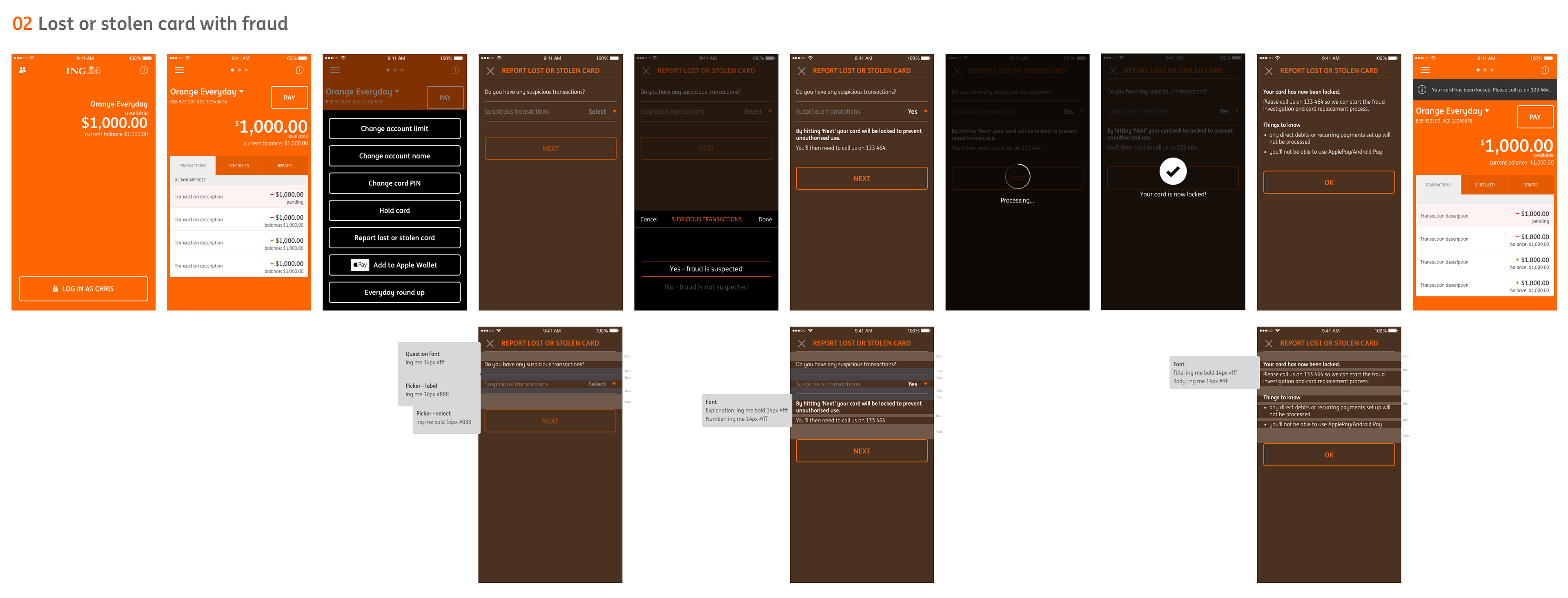 Results and early outcomes from launch for lost card reporting