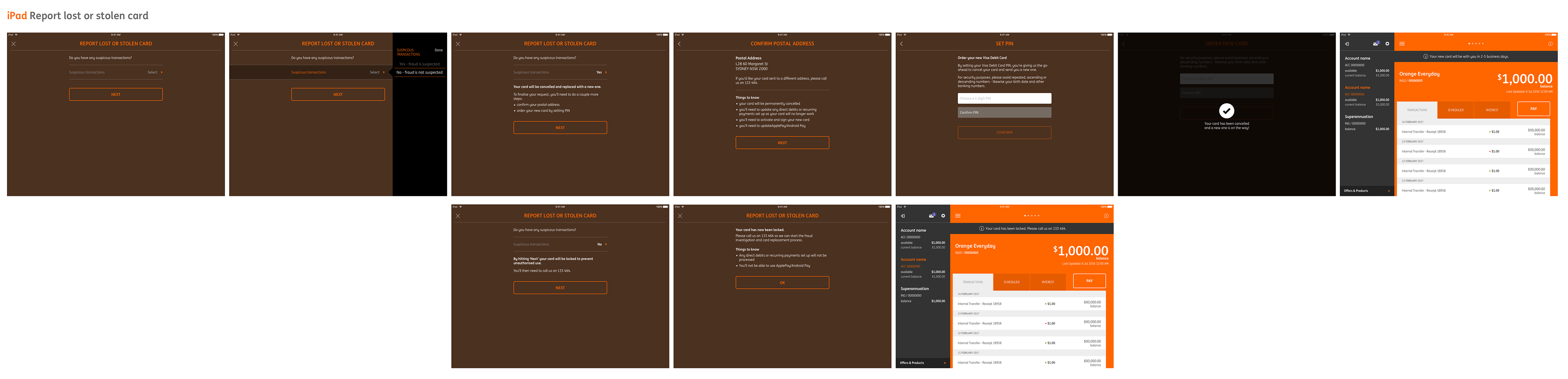 Final polished interface across desktop, tablet, and phone
